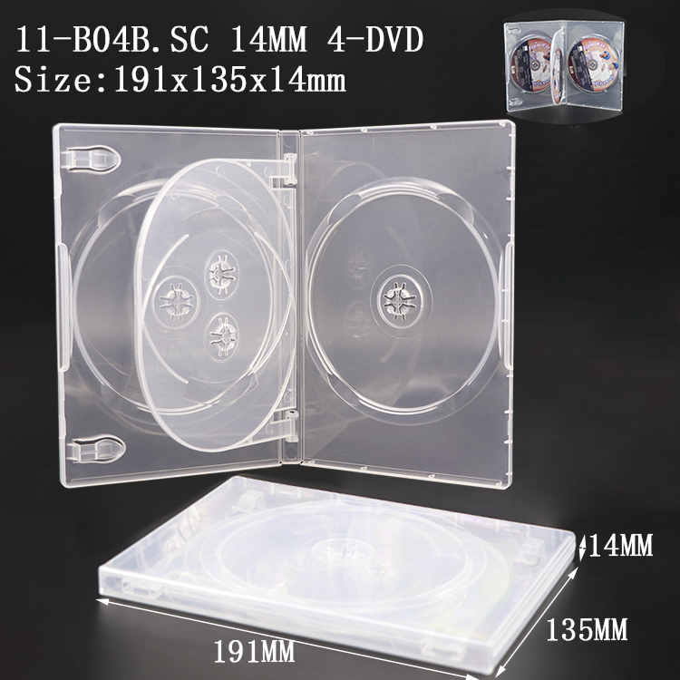 B04B:14mm 4-DVD Clear