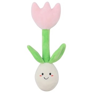 2025 Venta al por mayor personalizado perro resistente a mordeduras Flor de peluche juguete interactivo relleno Bb Squeaky Playing calmante juguete - Product Image 5