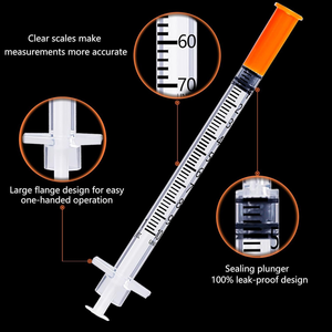 <span class=keywords><strong>Jeringa</strong></span> de Insulina Estéril de 1 <span class=keywords><strong>ml</strong></span> y 0.3 <span class=keywords><strong>ml</strong></span> en Blister, de Un Solo Uso, para Veterinaria y Diabetes, Jeringas de Insulina de <span class=keywords><strong>0.5</strong></span> <span class=keywords><strong>ml</strong></span>, 31G, 6 mm - Product Image 6