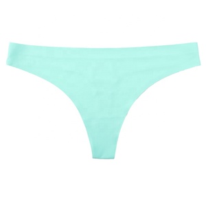 Tanga de Cintura Baja para Mujer, Marca YCH, Diseño Sólido para Uso Diario, con Logotipo Personalizado en la Cintura, Secado Rápido, Sin Costuras - Product Image 4