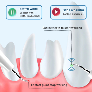 <span class=keywords><strong>Kit</strong></span> de Limpieza Dental Eléctrico Ultrasónico Multifuncional de Acero Inoxidable para Mascotas - Suministros de Limpieza para Mascotas - Resistente al Agua IPX7 - Elimina el Sarro y la Placa - Product Image 5