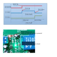 Taidacent — Module de relais de synchronisation 12V, 30a, minuterie On/Off, contrôle industriel, lien de retard haute courant, 1 pièce