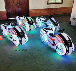 Nouvelle voiture électrique double pour enfants, équipement d'amusement extérieur, motos, voiture tamponneuse, 2024 - Product Image 3