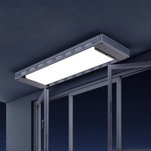 Séchoir électrique élévateur robuste pour balcon, à double rangée de ciseaux, intelligent à commande vocale, avec éclairage LED - Product Image 4