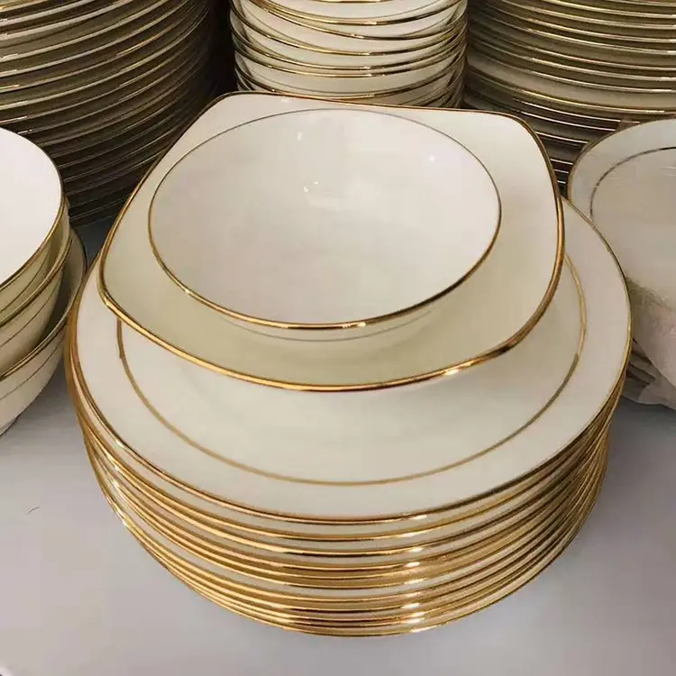 24K Oro Reale di Colore Della Vernice per La Porcellana Ceramica da Tavola