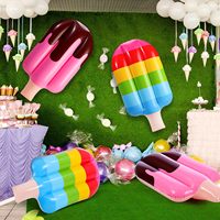 PVC gonflable adulte nourriture flottant planche de surf été en plein air plage eau jeu piscine jouet fête décoration pour natation radeaux glace