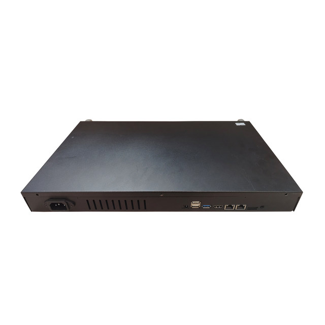 IPC Chassis Windows/Linux  OS 1U Rack-Mounted Environmental Monitoring Robot  Gateway Server Gigabit Ethernet USB