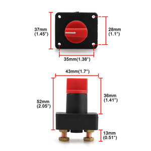 Interruptor Solenoide 300A 12V-60V, Aislador de Energía de Batería para Automóviles, Embarcaciones, Yates, Camiones, Furgonetas, Interruptor Principal, Disyuntor - Product Image 5