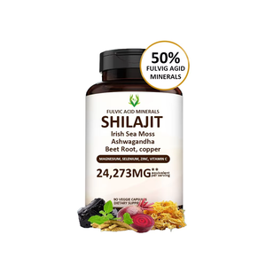 Cápsulas de Shilajit de Alta Calidad en Venta, Suplemento Dietético que Apoya el Metabolismo y Mejora el Rendimiento Cognitivo para Adultos - Product Image 1