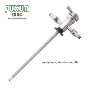 TURP Medis <span class=keywords><strong>Set</strong></span> urologi resecopter anak, elektroda monopoli plastik baja untuk penghilang tisu prostat dapat dikunci untuk anak-anak - Product Image 3