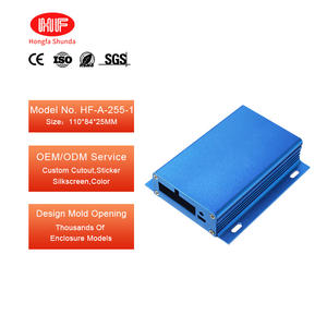 Maßgefertigtes Aluminiumgehäuse für Elektrische Projekte, Konverter-Gehäuse, Geteilte Kommunikations-Aluminium-Verstärker-Steuerbox, Instrumentengehäuse - Product Image 1