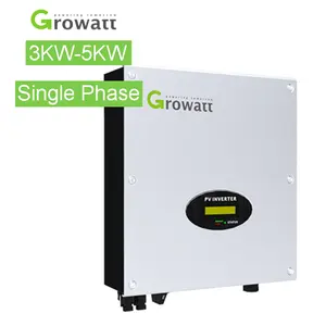 Growatt 3000W Solar On Grid Tie Inverter With Power Limiter DC To AC PV System WIFI Function 3.6KW 4.2KW 5KW 5.5KW Price