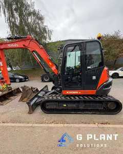 2023 Chaud utilisé pour la mini-pelle KX080-5 Kubota Nouveaux composants de base de poids de fonctionnement de 5 tonnes avec pelle sur chenilles à moteur de 8 tonnes - Product Image 2