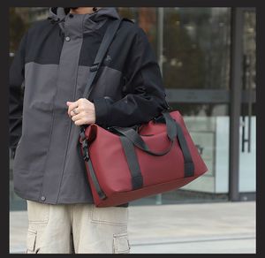 Bolsa de Viaje PLAYMAX Personalizada, Nueva, Ligera, de Nailon, 20-35L, Gran Capacidad, Impermeable, con Cierre, Plegable, Ecológica, para Hombres y Mujeres, Yoga, Gimnasio - Product Image 2