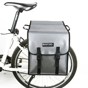 Yol bisikleti sürme su geçirmez seyahat çantası bisiklet rafı Pannier bisiklet rafı arka taşıyıcı çanta