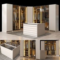 Meubles de chambre à coucher PINAI, design moderne, dressing avec portes coulissantes