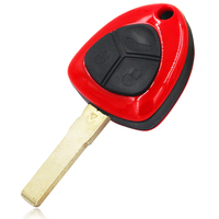 Clé de voiture intelligente à 3 boutons, télécommande complète 433MHZ pour Ferrari 458 italie californie 599 GTB Fiorano FF ID48 puce lame non coupée