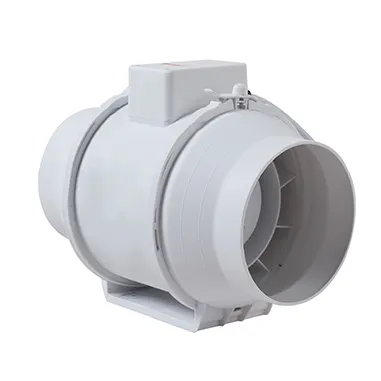 Fresh Air Ultrathinin Noise Reducer High Speed Waterproof Diagonal Booster Small Turbine Duct Fan