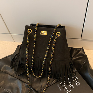 Nuevo Bolso <span class=keywords><strong>de</strong></span> Borla para Mujer, Sofisticado, Elegante, Versátil, Diseño Único, Bolso <span class=keywords><strong>de</strong></span> Hombro con Cadena, Bolso Cruzado - Product Image 4