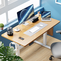 Bureau électrique réglable en hauteur 40x24 pouces, poste de travail informatique assis-debout ergonomique, table de bureau – Meilleures ventes