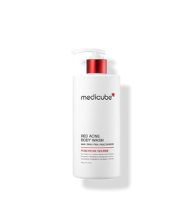 medicube Red Acne Body Wash 2.0 Nettoyant Corporel Anti-Acné Rouge 2.0 à l'Acide Salicylique et Lactique pour le Dos et la Poitrine, Contrôle de l'Acné, Exfoliant, Déboucheur - Product Image 2
