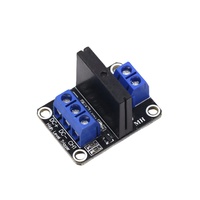 Modul Relay Solid State saluran 5V 1/2/4/6/8 G3MB-202P SSR Level tinggi/rendah Output 240V 2A dengan sekring resistif untuk ICs