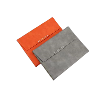 <strong>2023</strong> Lifestyle Blue A5 Refillable Ring Binder Vegan Leather Stationery Planner Journal Minimalistic <strong>Personalised</strong> Gifts Notebook - Product Image 5