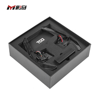 Manettes de changement de vitesse intelligentes en fibre de carbone pour Volkswagen Vw Golf R