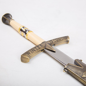 <span class=keywords><strong>Épée</strong></span> artisanale tout en métal de 102 cm, <span class=keywords><strong>épée</strong></span> de glace froide, <span class=keywords><strong>épée</strong></span> de glace et de feu, accessoire de cosplay, <span class=keywords><strong>épée</strong></span> décorative, GOT Film and Television Peripheral - Product Image 2