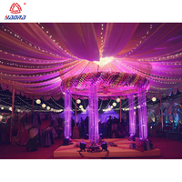 Truss d'éclairage en aluminium Fond de podium de scène de mariage en plein air Truss de scène mobile