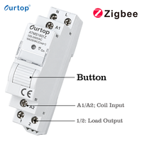 Minuteur Zigbee OURTOP, télécommande intelligente, fonction de minuterie programmable et de commutation aléatoire