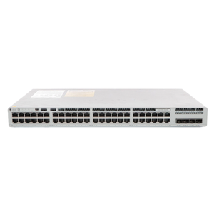 Commutateur de données réseau PoE couche 3 C9200L-48T-4X-A avec 4 ports de liaison ascendante 10G et 48 ports cuivre 10/100/1000 Mbps - Product Image 1