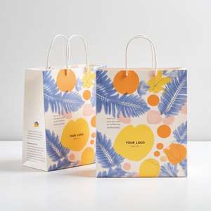 Bolsas reutilizables al por mayor de fábrica, bolsas de papel de lujo personalizadas impresas, regalo con asa, embalaje de compras con su propio logotipo - Product Image 4