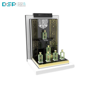 ที่ตั้งโชว์เครื่องสำอางอะคริลิคไฟ LED เป็นมิตรต่อสิ่งแวดล้อม DSP สำหรับโรงงานเวียดนามผลิตภัณฑ์ดูแลผิวเครื่องสำอาง - Product Image 2