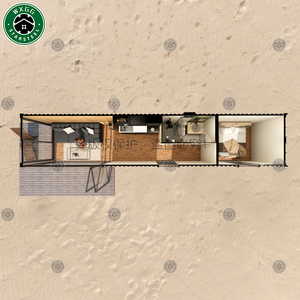 บ้านสำเร็จรูปแบบตู้คอนเทนเนอร์ แผงแซนวิช พับได้ เคลื่อนย้ายได้ ประกอบง่าย รวดเร็ว สำหรับอยู่อาศัย - Product Image 6