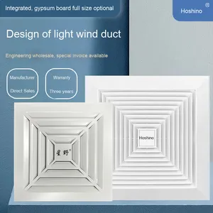 Nhà Máy Bán Buôn <span class=keywords><strong>Kailier</strong></span> Treo Tường 2300W Tiếng Ồn Thấp 50dB 300X300Mm Tích Hợp Quạt Thông Gió Phòng Tắm RV - Product Image 2