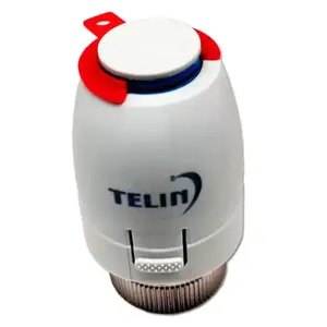 Telin TL38 Ufh oransal termal aktüatör yerden ısıtma için elektrik termal Ufh aktüatör