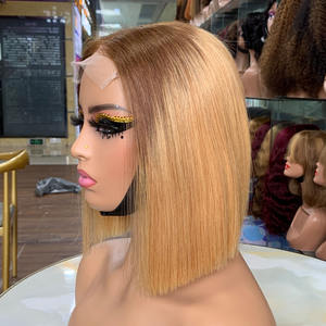 Perruques de cheveux naturels 8 pouces, ultra-lisses, double densité, avec sangles et peignes ajustables pour une tenue sécurisée, aspect naturel - Product Image 1