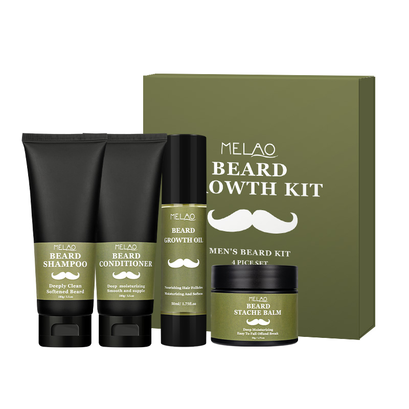 KIT DE CROISSANCE BARBE 4 PICE SET