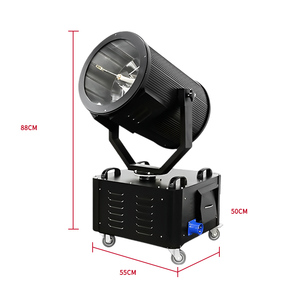 Shangcheng-luz de cielo impermeable para exteriores, haz de luz de cielo de 1KW, 3KW, 7KW, 10KW, para construcción de Hotel, luz de búsqueda de cielo rosa - Product Image 6