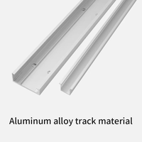 Système de porte fantôme coulissante cachée Kits de quincaillerie pour porte fantôme sans rail invisible Système de rail pour porte coulissante