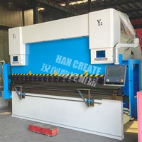Presse plieuse hydraulique CNC pour tôles 300t4000 Delem Da53tx 4+1 axes