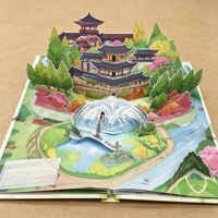 Livres Pop-up 3D pour Enfants de Bonne Qualité, Personnalisables avec Marque et Logo/Design Graphique, Sons d'Animaux, Contes pour Enfants, Impression