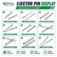 Serie de pasadores expulsores personalizados OEM ODM, fabricados según dibujo para herramientas de inyección, componentes de moldes de precisión y piezas de repuesto
