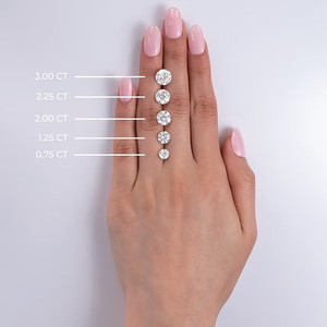 Pendientes de Diamantes Cultivados en Laboratorio con Certificación AGI, 2.00 CTW, Color G, Claridad VS - Product Image 2