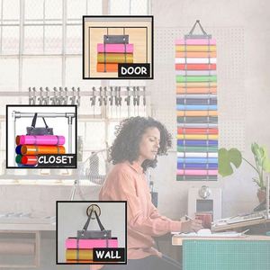 Amazing Custom Vinyl Storage Organizer Vinyl <b>Roll</b> Holder Wall Mount Over the Door Hanging Craft Storage <b>Rack</b> - Product Image 6
