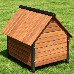 Casas para Perros de Madera de Gran Tamaño, Resistentes a la Lluvia, Aptas para Pastores, <span class=keywords><strong>Labrador</strong></span>, Golden Retrievers, Boxers y Huskies Siberianos - Product Image 5