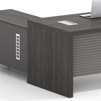 Table de bureau de direction en bois extensible en forme de L de luxe moderne personnalisé meuble avec tiroir bureau modulaire Silla Escritorio