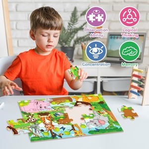 <span class=keywords><strong>Cubos</strong></span> Mágicos Educativos Transfronterizos para Niños de 0 a 24 Meses, Aprendizaje Temprano, Rompecabezas de Papel Creativos con Dibujos Animados - Product Image 3