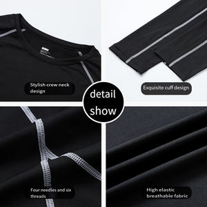 Camicia <span class=keywords><strong>da</strong></span> <span class=keywords><strong>uomo</strong></span> personalizzata <span class=keywords><strong>da</strong></span> ginnastica <span class=keywords><strong>da</strong></span> corsa in poliestere/Nylon reversibile antivento traspirante ad asciugatura rapida maglia <span class=keywords><strong>da</strong></span> Fitness Club - Product Image 6